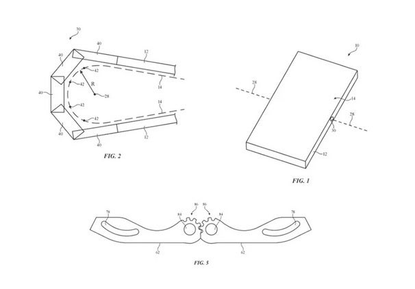 Apple подала заявку на патент складного iPhone